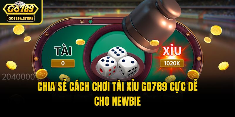 Chia sẻ cách chơi tài xỉu Go789 cực dễ cho newbie