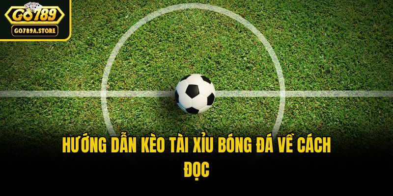 Hướng dẫn kèo tài xỉu bóng đá về cách đọc